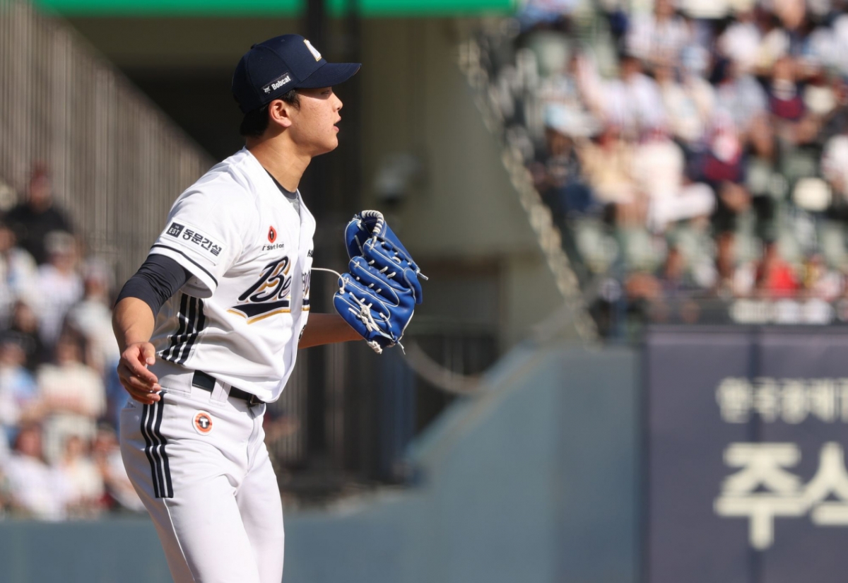 Питчер Doosan Bears Чхве Джун Хо. /Фото = Предоставлено Doosan Bears.