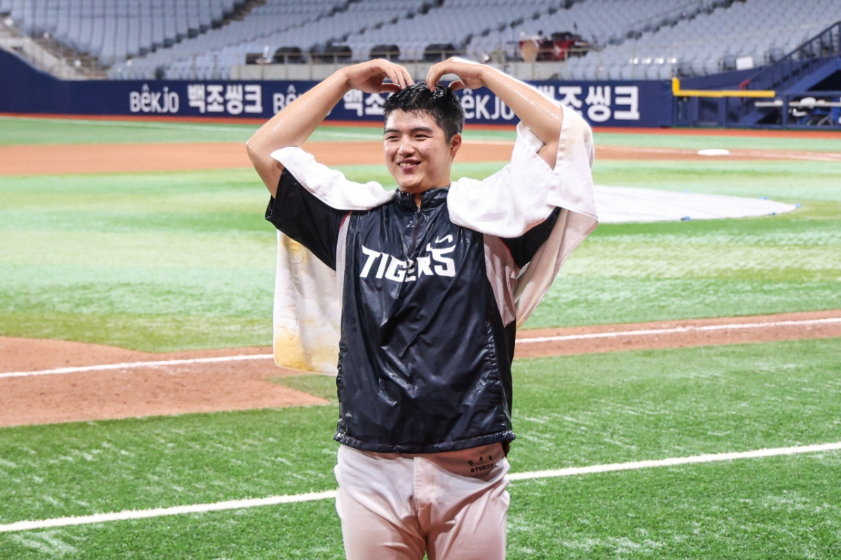 KIA Tigers pitcher Kim Tae-hyung. /Photo=KIA Tigers