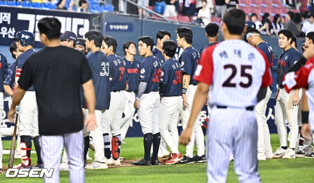 El equipo de Lotte cedió el partido el día 14.
