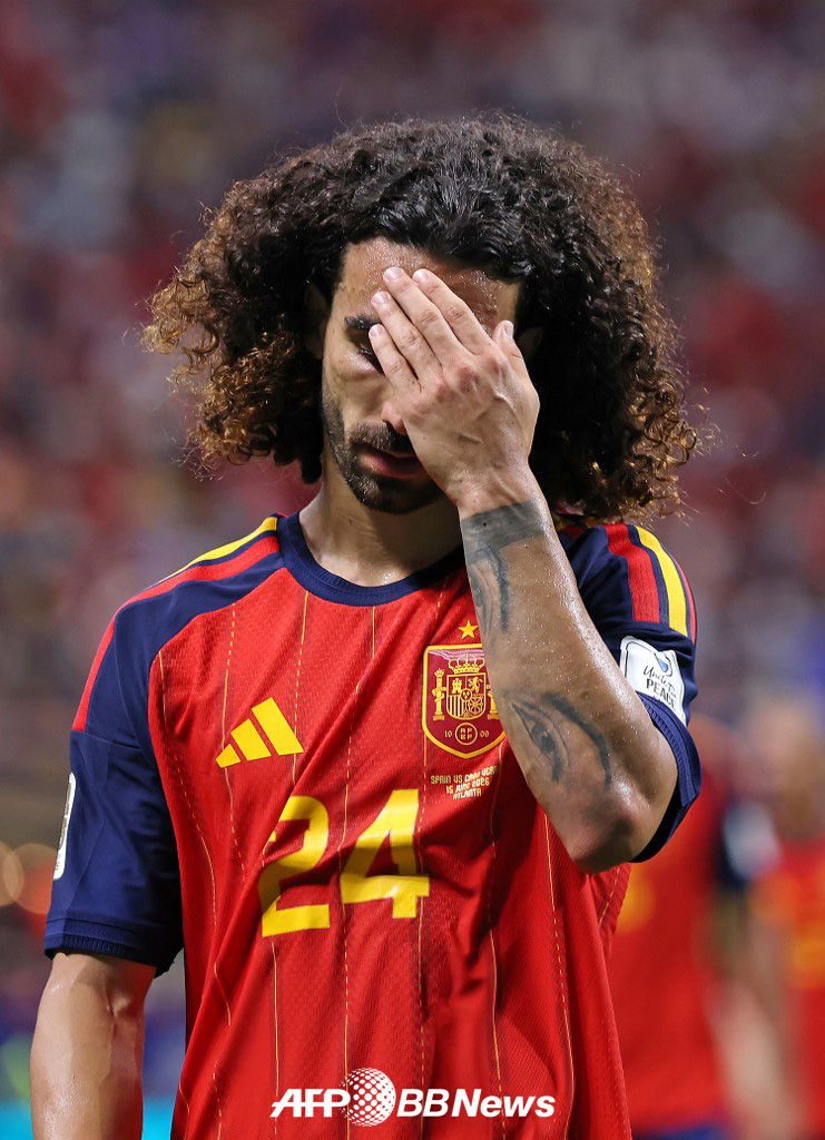 Marc Cucurella, de la selección española de fútbol. /foto=AFPBBNews=News1