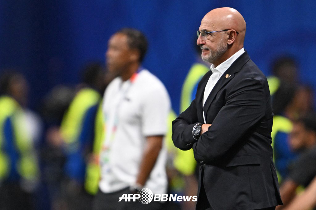 Luis de la Fuente, entrenador de la selección española de fútbol. /Foto=AFPBBNews=News1
