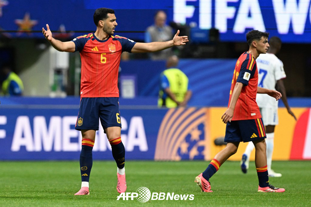 Imagen del partido entre España y Cabo Verde correspondiente a la primera jornada del Grupo H de la Copa Mundial de la FIFA 2026 de la CONCACAF, disputado el día 16 (hora de Corea) en el estadio de Atlanta, Georgia, Estados Unidos. /AFPBBNews=NEWS1