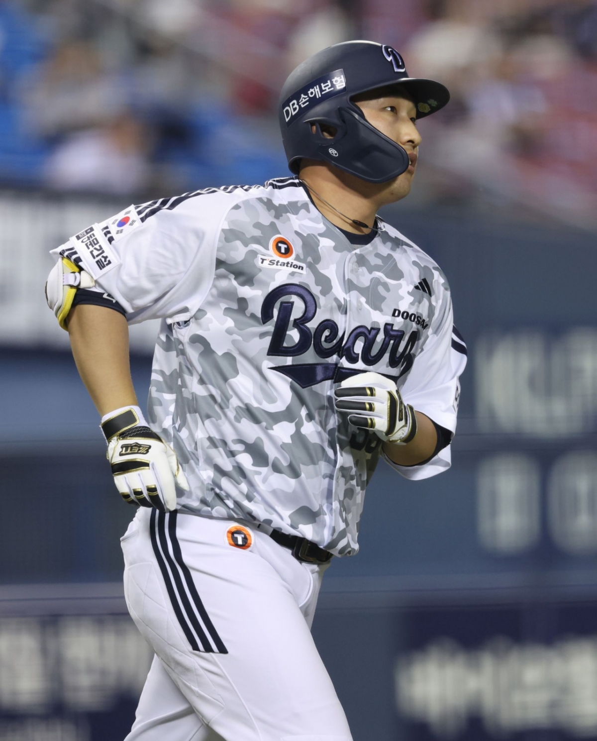 Jardinero de los Doosan Bears, Kim In-tae. /Foto=Doosan Bears
