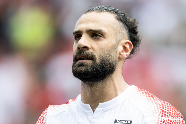 Yazan, defensor de Jordania. /AFPBBNews=NEWS1