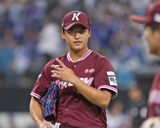 Park Jun-hyun. /Foto=Kiwoom Heroes