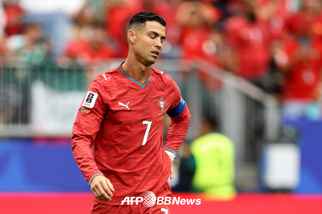 ポルトガルサッカー代表チームのFWクリスティアーノ·ロナウド。 /AFPBBNews=ニュース1