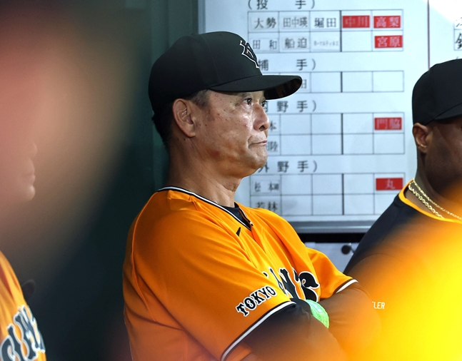 Исполняющий обязанности главного тренера Хидеки Хашигами. /Фото = Yomiuri Giants Официальный SNS