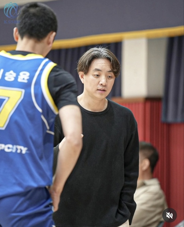 チョン·スンウォン三一高コーチ。 /写真=韓国中古バスケットボール連盟SNS