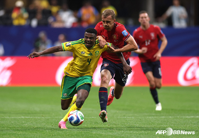 Czech Republic vs. South Africa match. /AFPBBNews=NEWS1