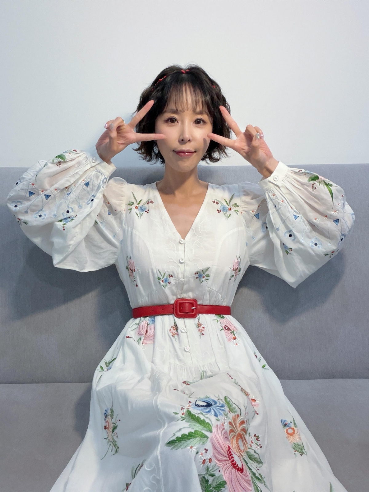 164cm에 43kg라니..신지, ♥문원과 결혼 후 뼈말라 근황 [스타이슈]