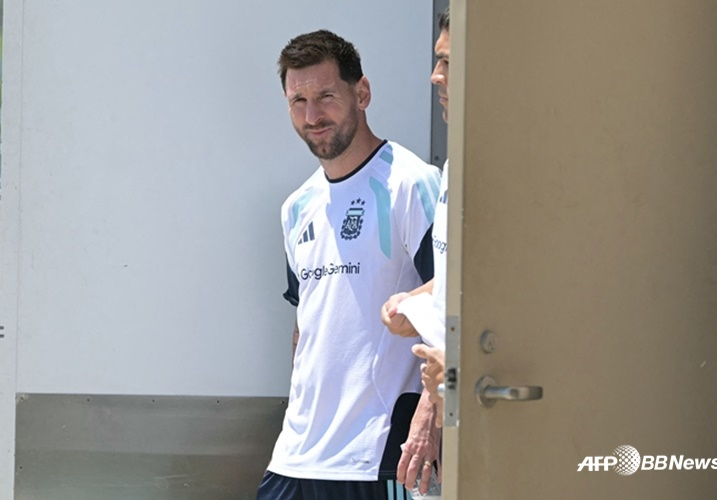 アルゼンチンサッカー代表チームの主将、リオネル·メッシ。 /AFPBBNews=ニュース1