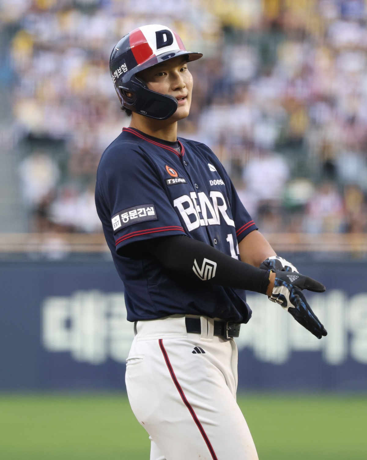 斗山ベアーズの外野手、リュ·スンミン。 /写真=斗山ベアーズ提供
