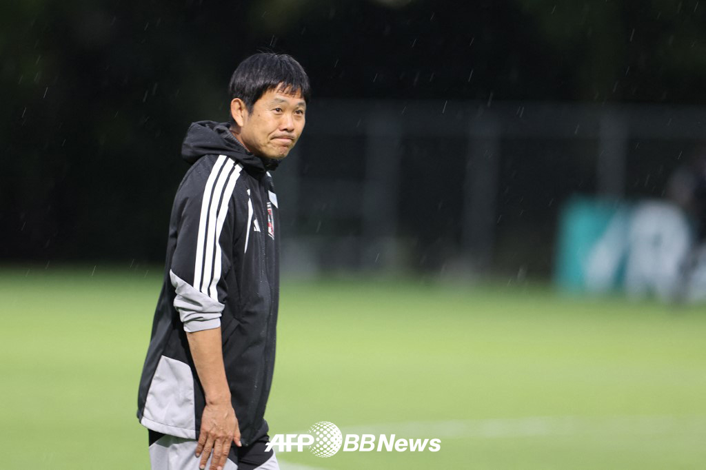 Hajime Moriyasu, entrenador de la selección de fútbol de Japón. /AFPBBNews=NEWS1