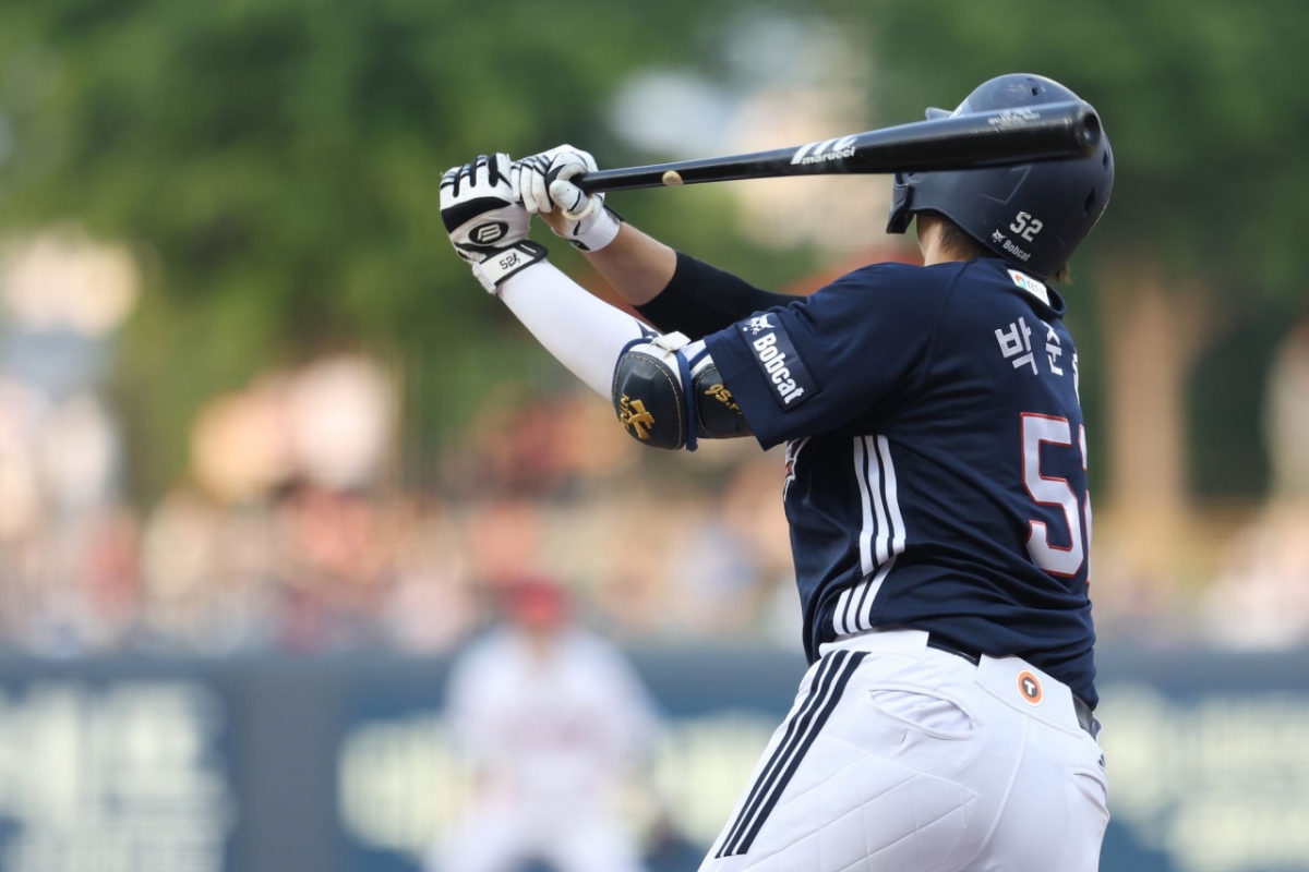 El infielder de los Doosan Bears, Park Jun-soon. /Foto=Doosan Bears