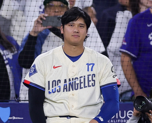 大谷。/AFPBBNews=ニュース1
