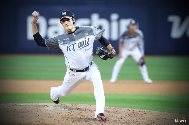 KT Wiz pitcher Go Young-pyo. /Photo=KT Wiz