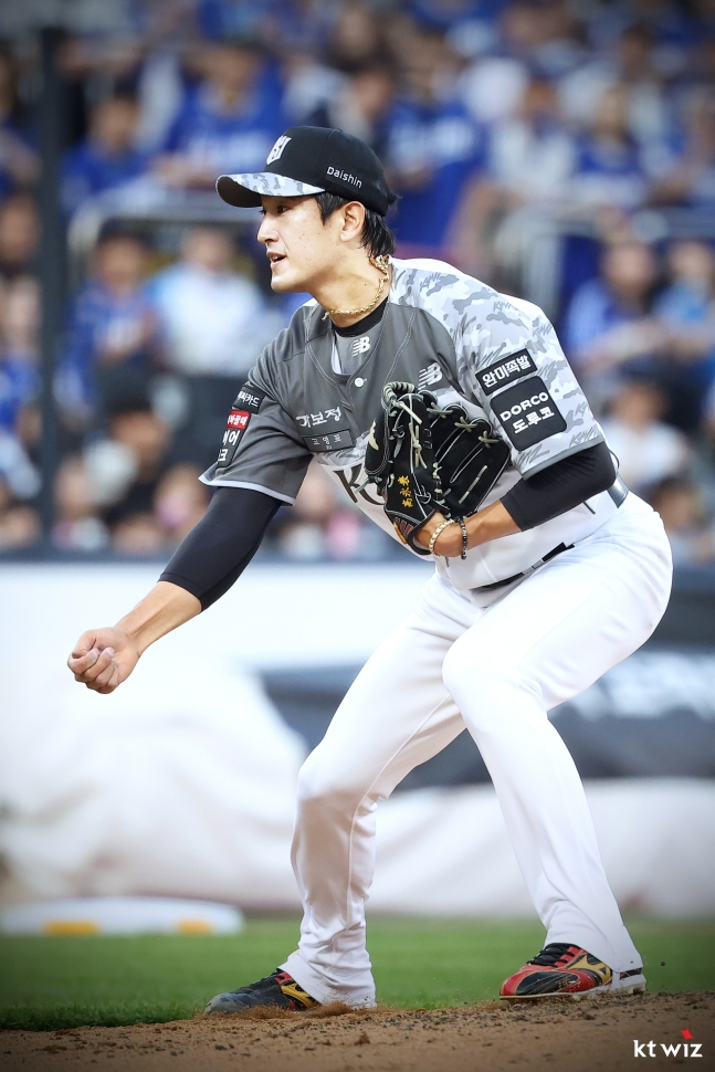 KT Wiz pitcher Go Young-pyo. /Photo=KT Wiz