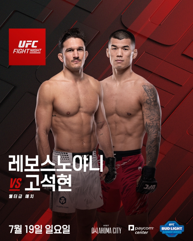 コ·ソクヒョン。 /写真=UFC提供