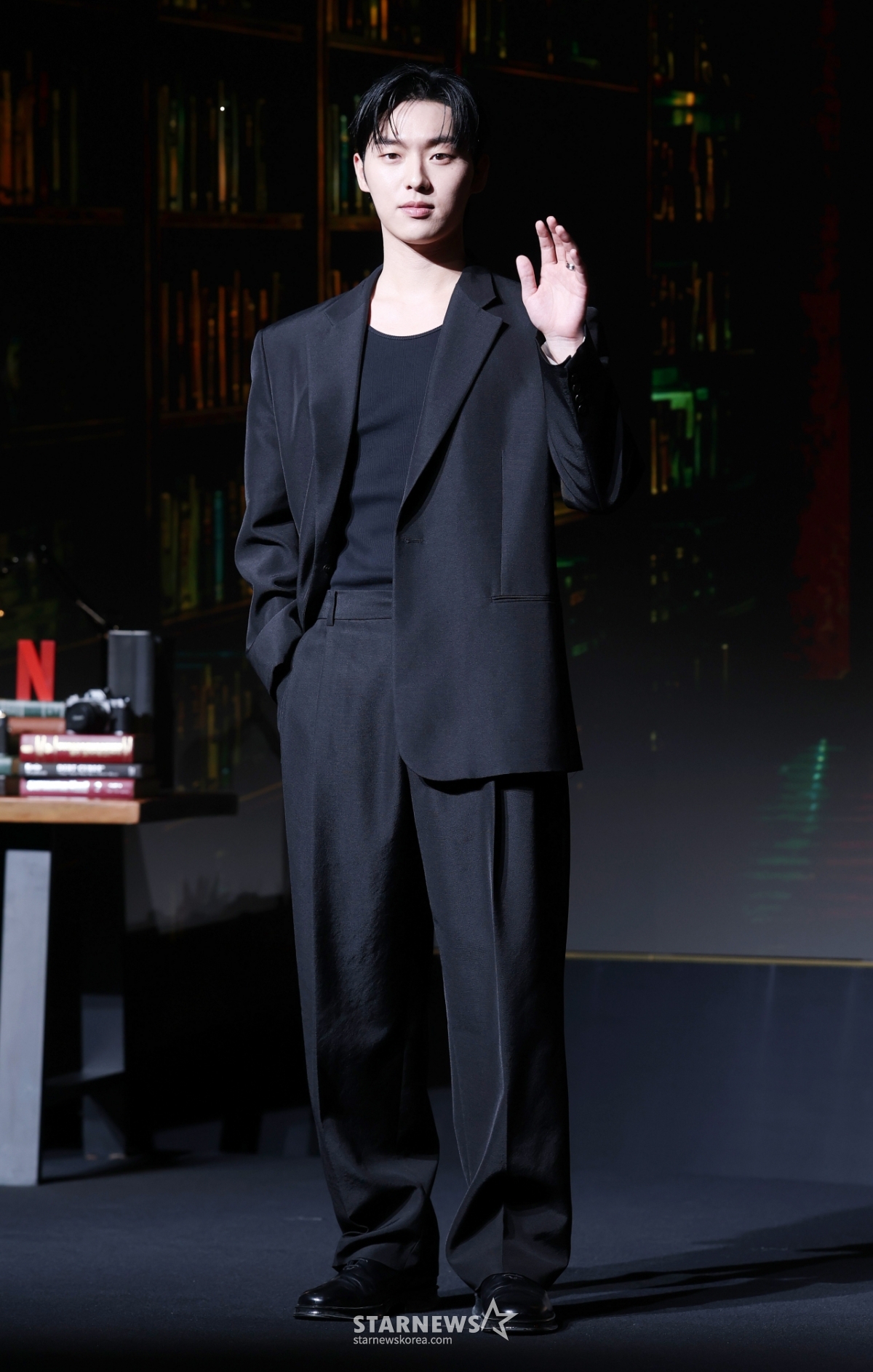 최현욱, 올블랙 시크미[★포토]