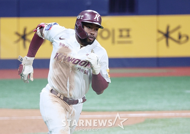 Loni Dason durante su etapa en Kiwoom. /Foto=corresponsal jefe Kim Jin-kyung