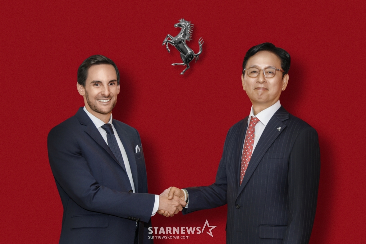 Ferrari Korea Signs Partnership with Kolon Mobility Group