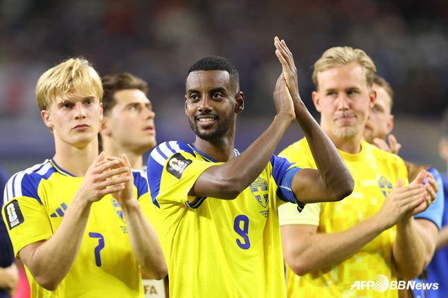 Sweden national football team. /AFPBBNews=NEWS1