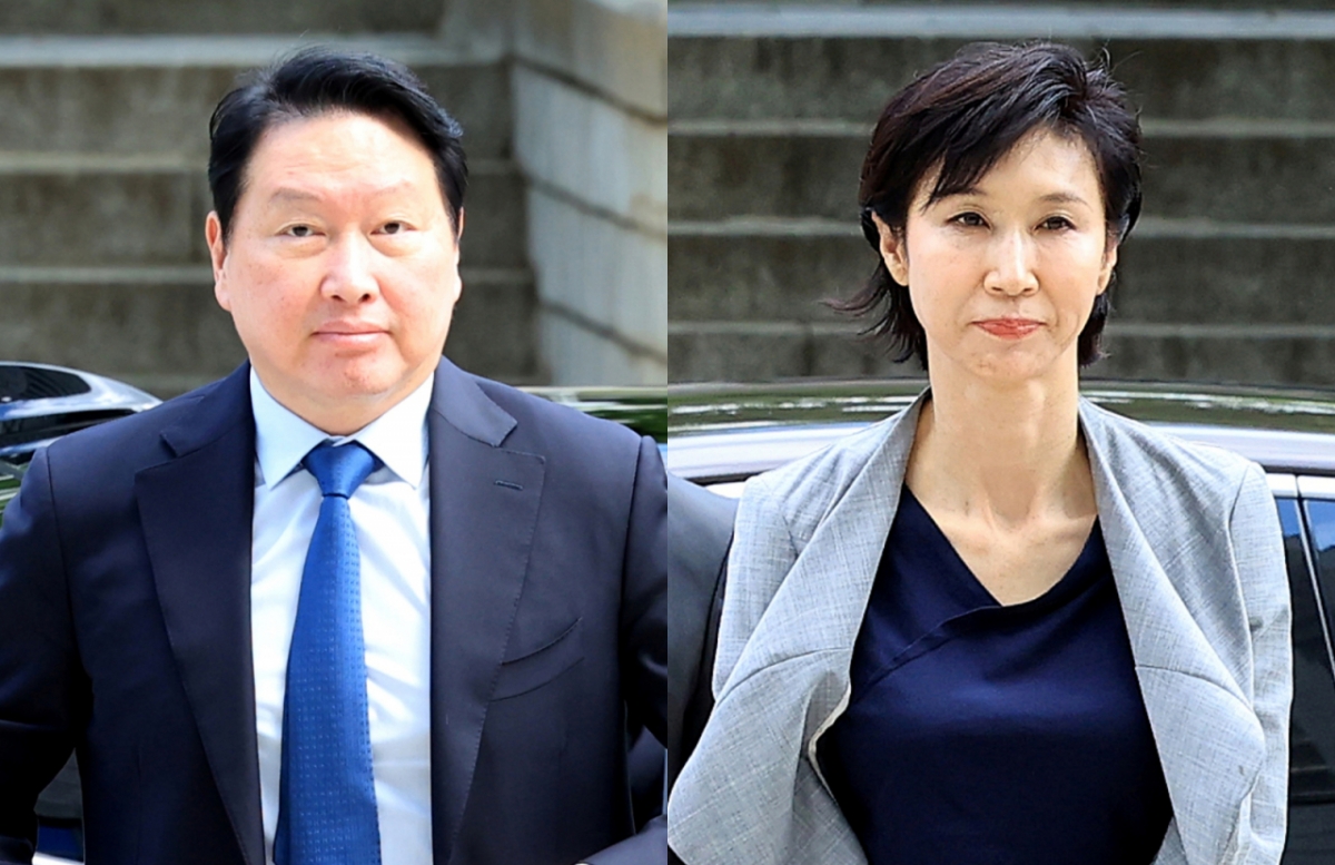 최태원·노소영, 재산분할 파기환송심 선고 내달 24일 결론
