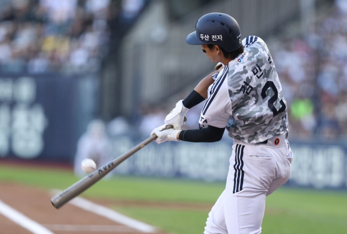 Ким Мин Сок, медведи Doosan. /Фото = Предоставлено Doosan Bears.