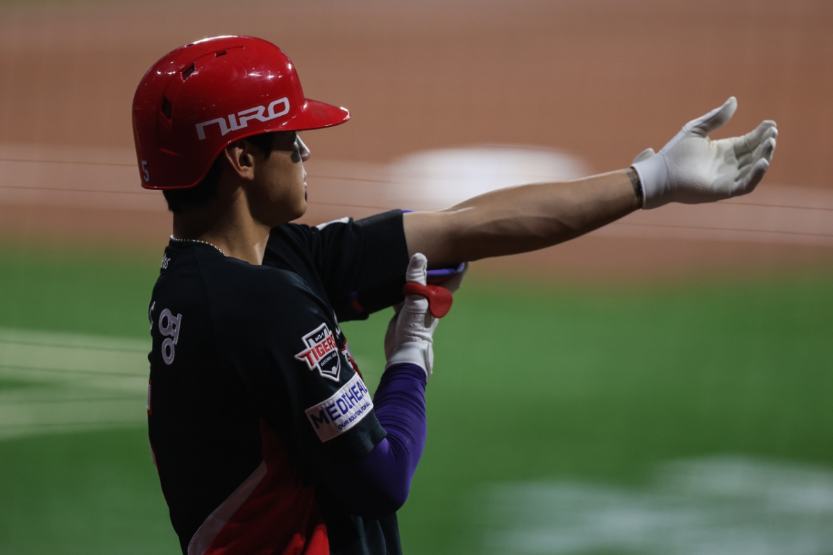 Ким До Ён из KIA Tigers. /Фото = Предоставлено KIA Tigers