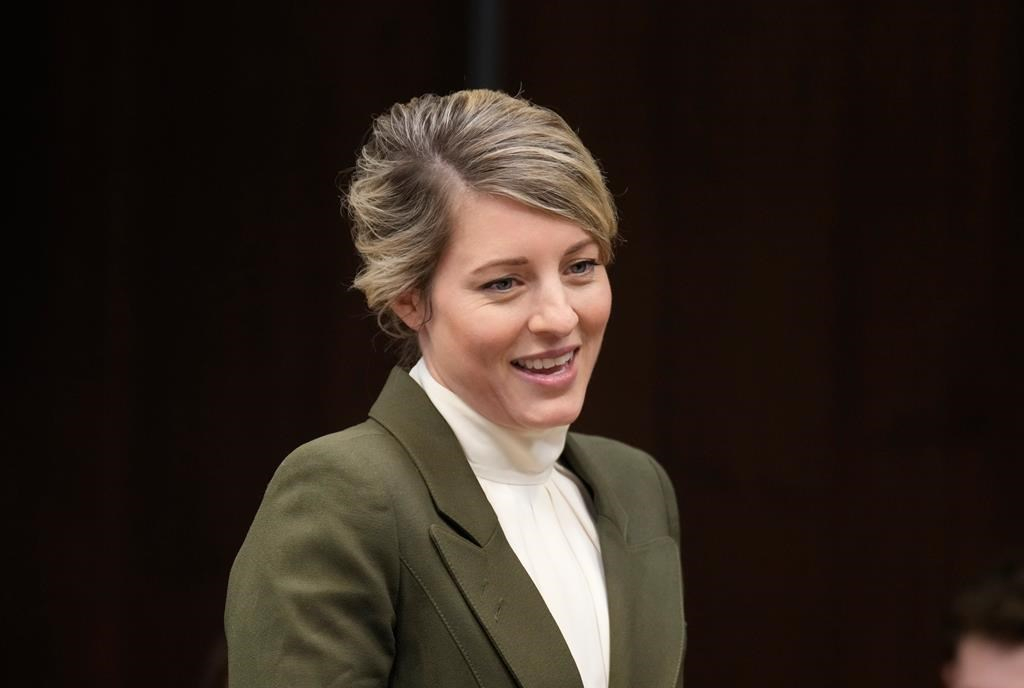 Melanie Joly, Canada's Minister of Trade, Industry and Energy