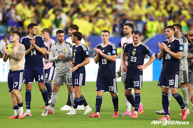 Selección escocesa. /AFPBBNews=NEWS1