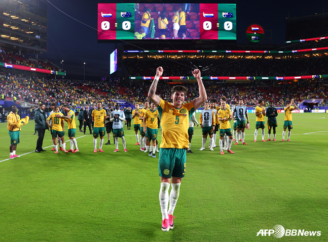 Australia national football team. /AFPBBNews=NEWS1