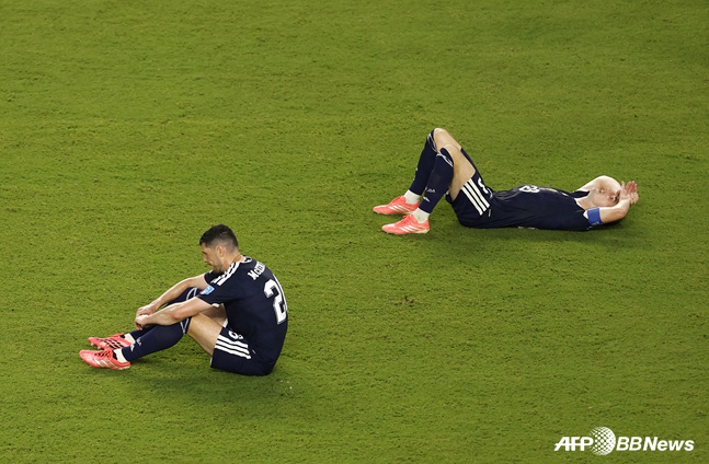 サッカーのスコットランド代表チーム。 /AFPBBNews=ニュース1