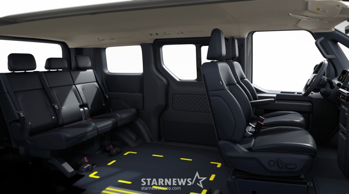 Kia PV5 WAV-based 'Universal Design Taxi'