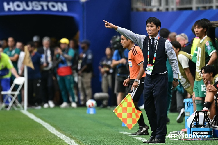 Hajime Moriyasu, entrenador. /Foto=AFPBBNews=NEWS1