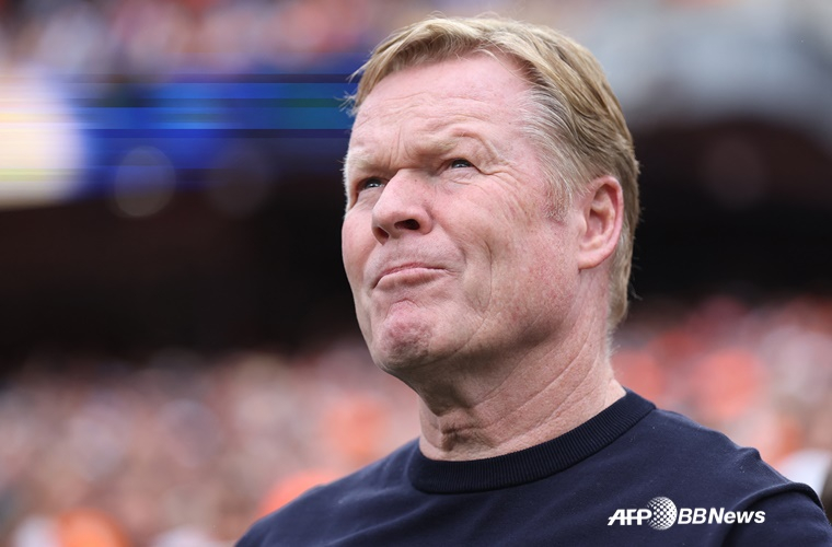 Đạo diễn Ronald Koeman. /AFPBBNews = Tin tức 1