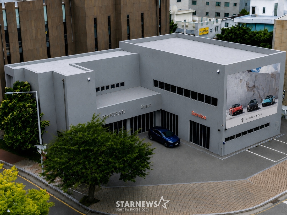 Centro de servicio y mantenimiento (AS) de Maserati en Busan / Foto proporcionada por Maserati Corea