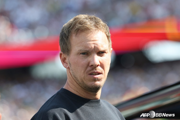 Julian Nagelsmann, head coach of the German national football team. /AFPBBNews=NEWS1
