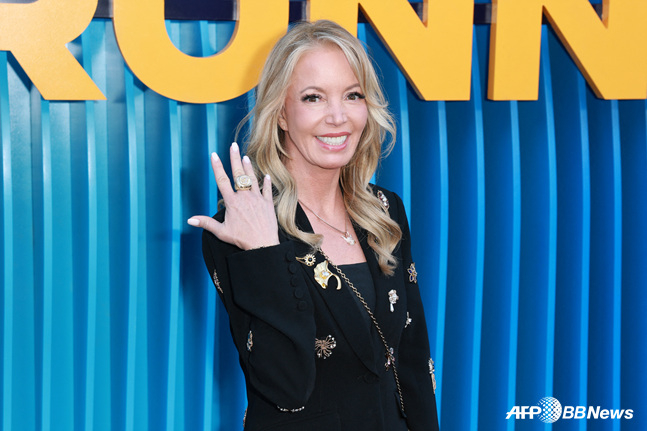 Jeanie Buss, propietaria de los Lakers de LA. /AFPBBNews=NEWS1