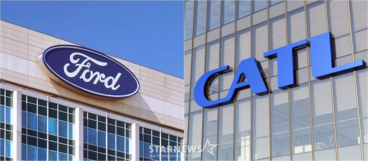 CATL-포드, 美 배터리 공장 가동…韓 SK온 대신 선택한 배경은