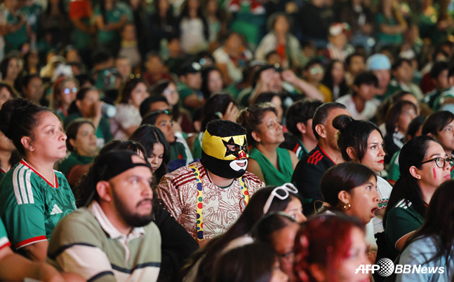 Mexican soccer fans. /AFPBBNews=NEWS1