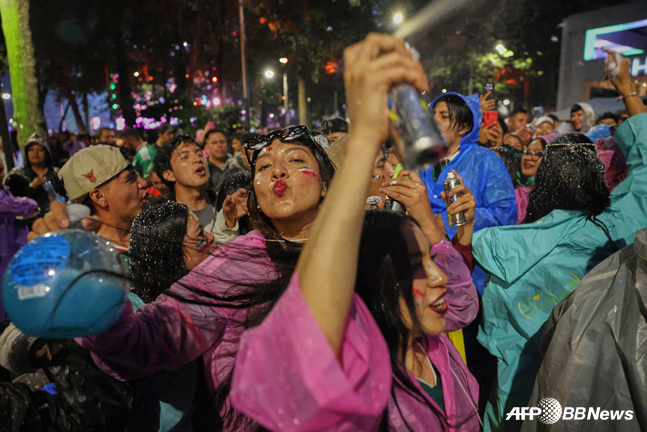 Mexican soccer fans. /AFPBBNews=NEWS1