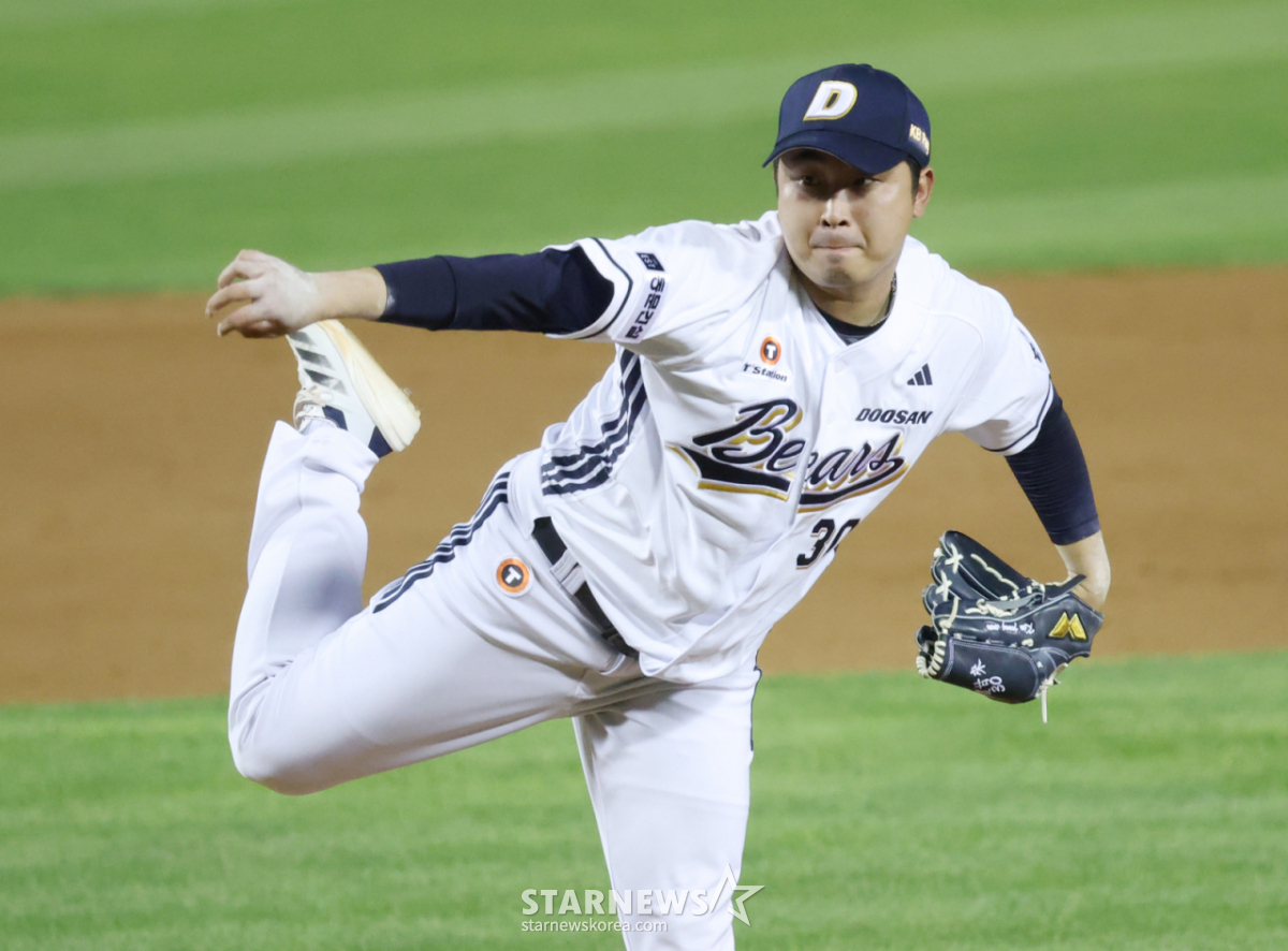 Doosan's Kim Jung-woo. /Photo=Chief correspondent Kim Jin-kyung