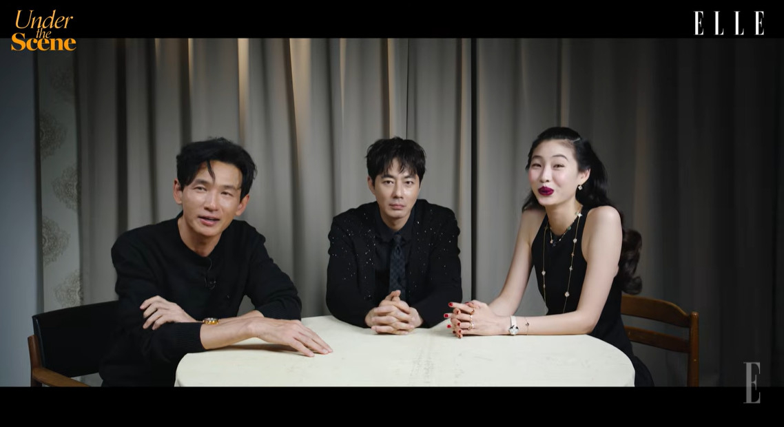 From left: Hwang Jung-min, Jo In-sung, Jung Ho-yeon