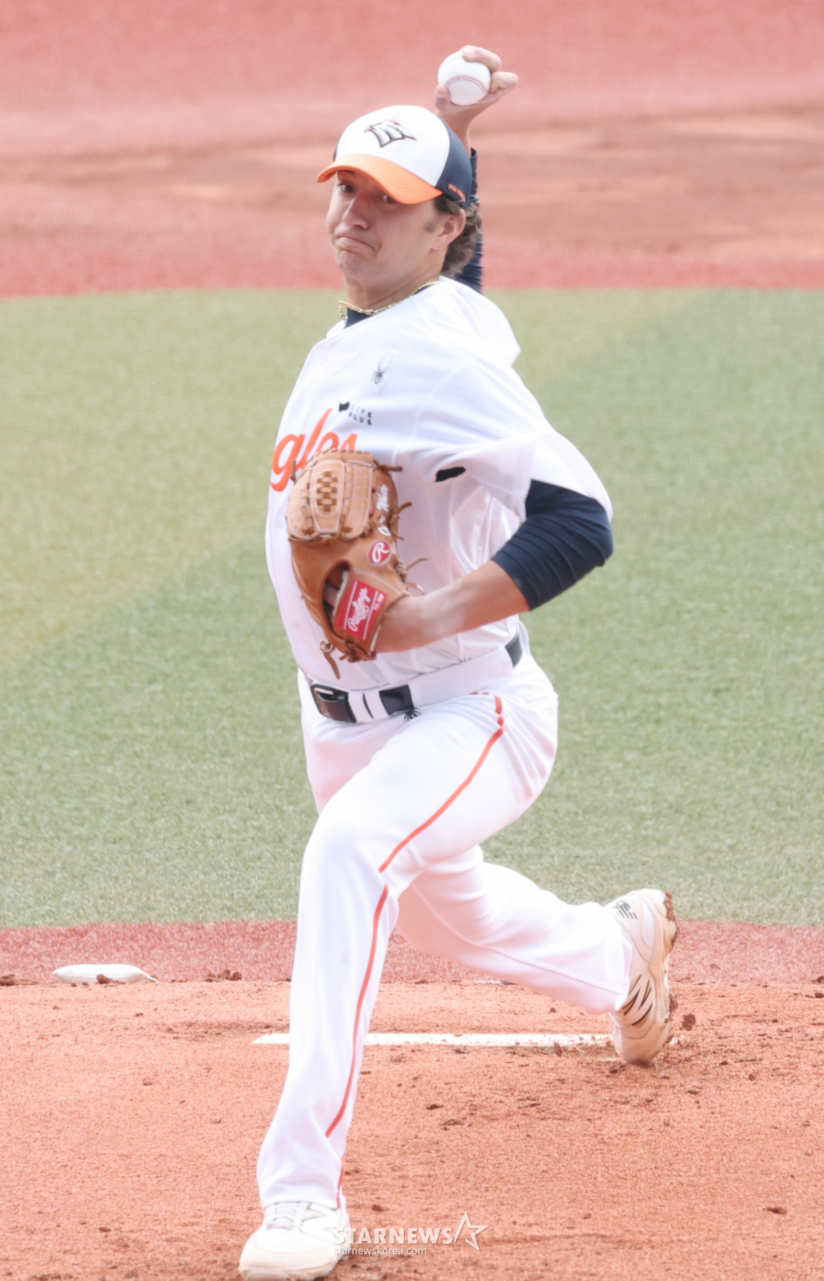 Owen White, pitcher for the Hanwha Eagles. /Photo=Chief correspondent Kim Jin-kyung