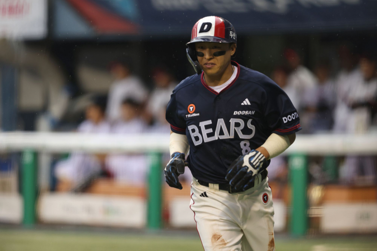 Doosan Bears outfielder Son Ah-seop. /Photo=Doosan Bears provided