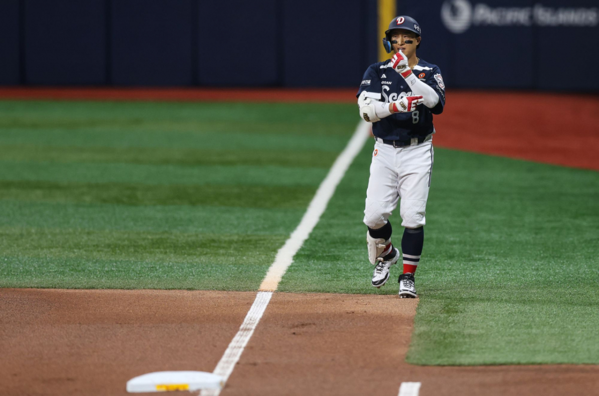 Doosan Bears outfielder Son Ah-seop. /Photo=Doosan Bears provided