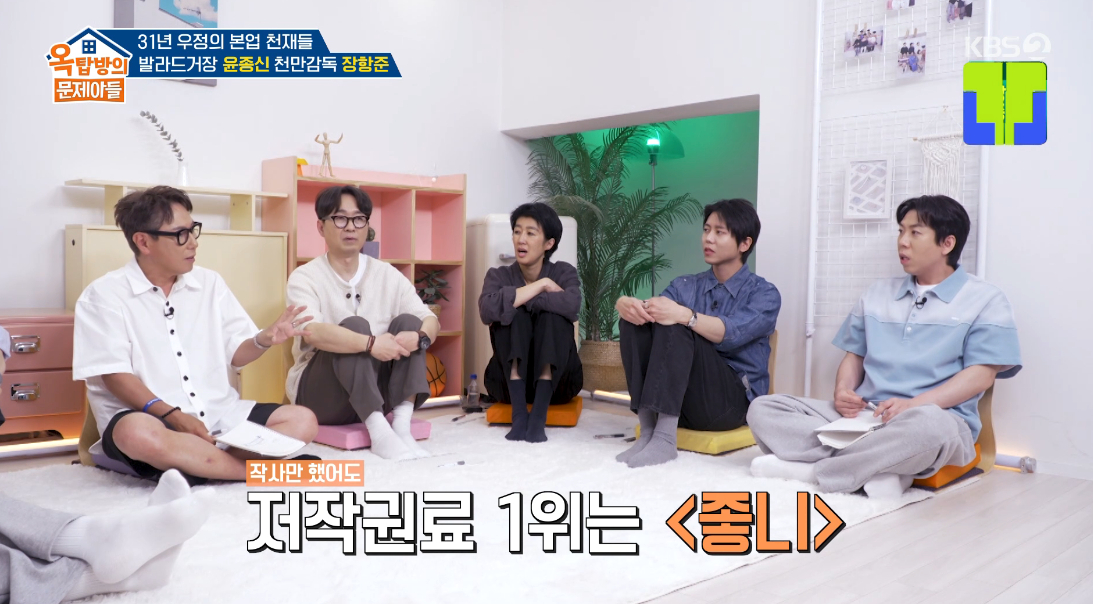 /写真=KBS2TV「屋根部屋の問題児たち」放送画面