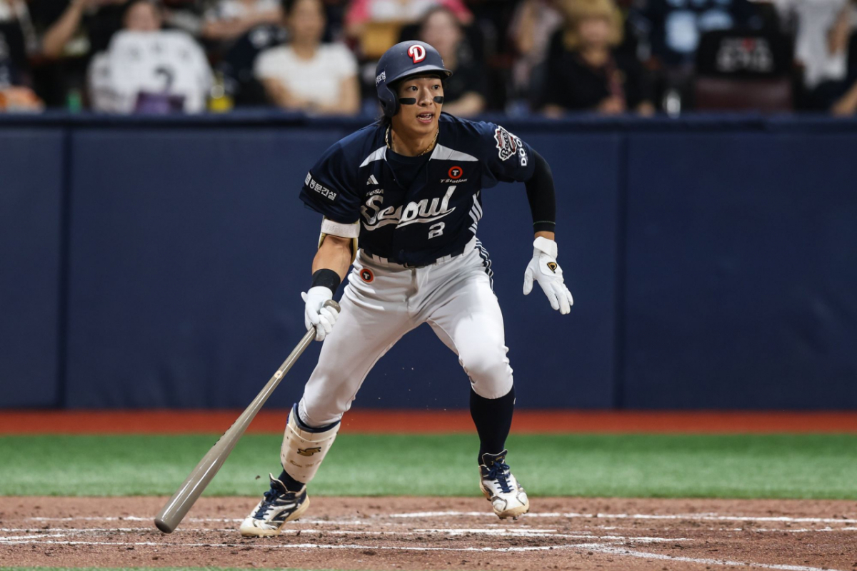 A game between the Doosan Bears and Kiwoom Heroes held at Seoul Gocheok Sky Dome on the 4th. Photo of Kim Min-seok. /Photo=Doosan Bears provided