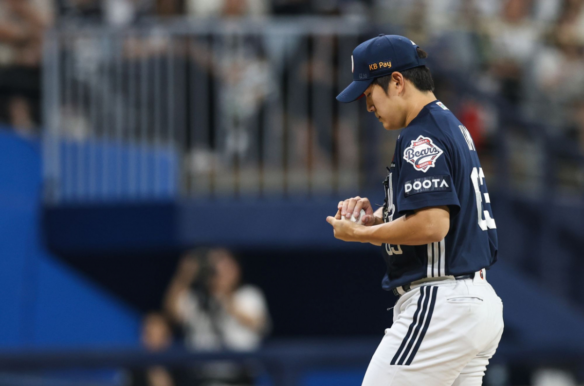 A game between the Doosan Bears and Kiwoom Heroes held at Seoul Gocheok Sky Dome on the 4th. Photo of Kim Taek-yeon. /Photo=Doosan Bears provided